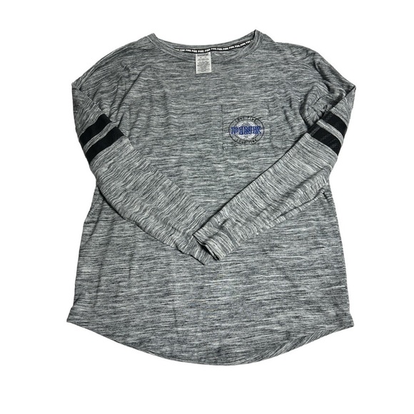 Pink VS Lightweight gray Long-Sleeve size XS - Picture 3 of 10